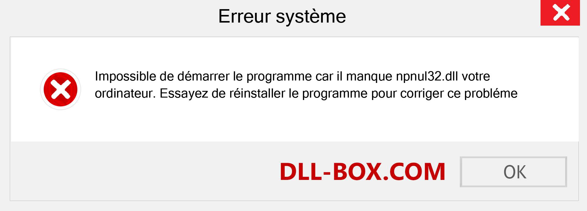Le fichier npnul32.dll est manquant ?. Télécharger pour Windows 7, 8, 10 - Correction de l'erreur manquante npnul32 dll sur Windows, photos, images